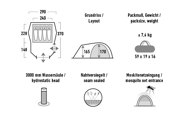 Samengesteld Voeding Onrecht Tessin 4.0 Climate Protection 80 - High Peak Outdoor